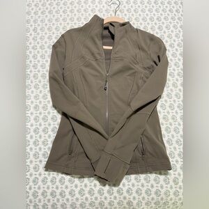 Women's Lululemon Define Jacket Size 8 Nomad Color NWOT